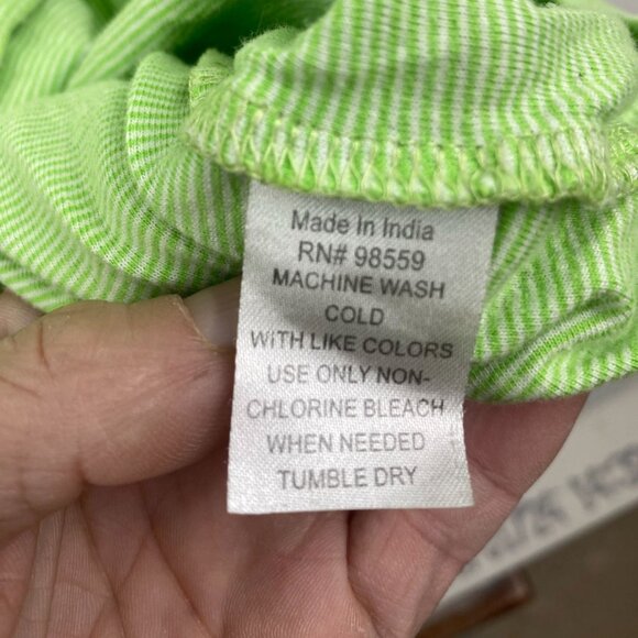 Blind Rooster Mens T-Shirt 3X Green Short Sleeve V-Neck Cotton Blend - Picture 6 of 9